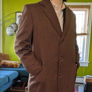 Cardinal of Canada wool overcoat chesterfield 44R